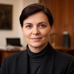 Leitender Rechtsanwalt in Wiener Kanzlei mit zurückhaltender dunkler Kleidung und ruhiger Beratungssituation